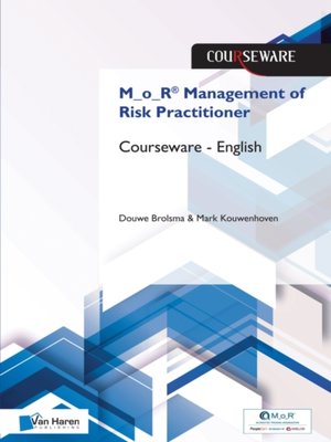 cover image of M_o_R(R) Management of Risk Practitioner Courseware--English